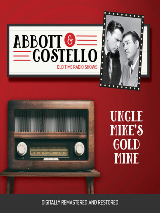 Title details for Abbott and Costello by Bud Abbott - Wait list